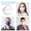 Face Mask Bracket 5pcs Silicone Support Frame for Comfortable Breathing and Makeup Protection 3