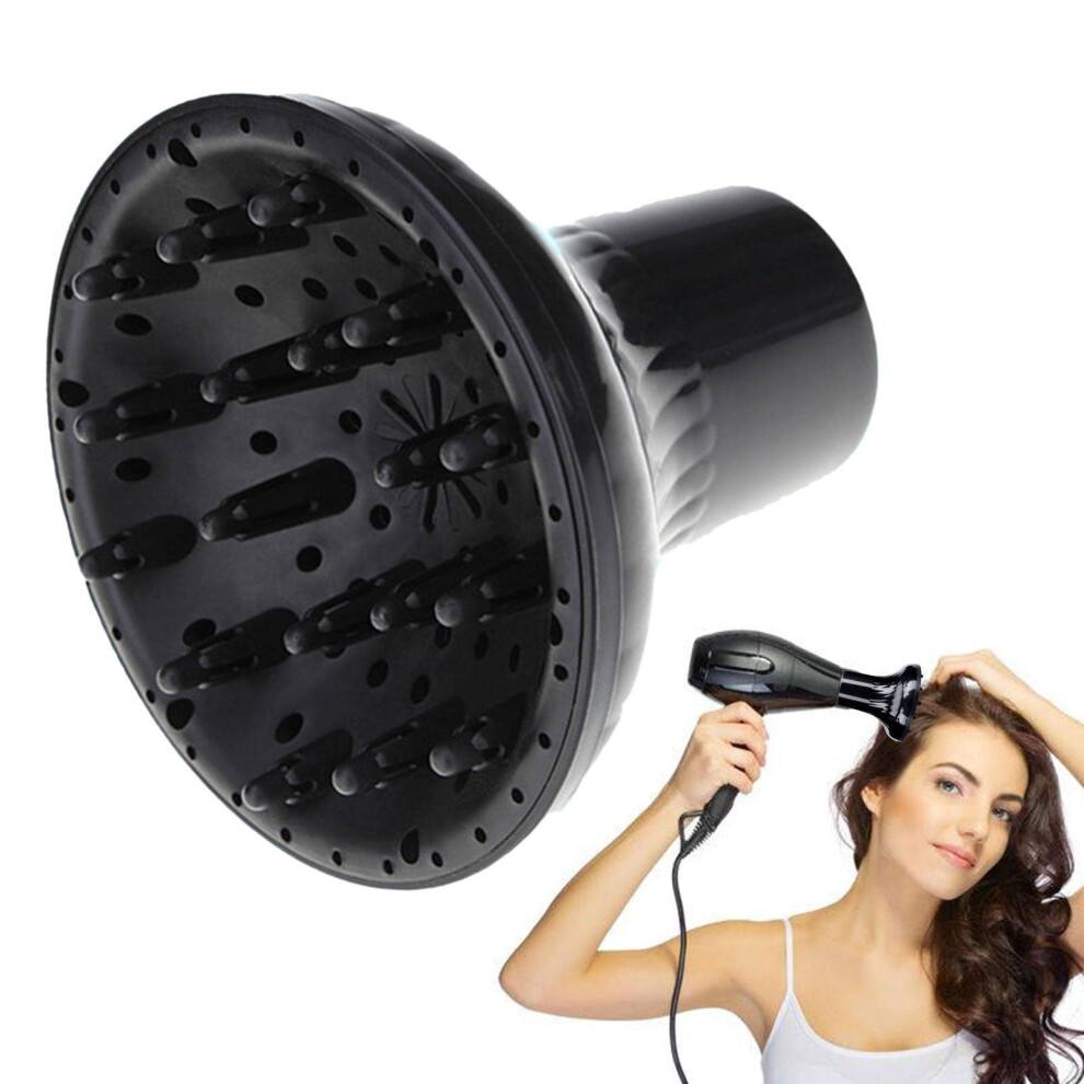 Curly Hair Diffuser Universal Hair Dryer Attachment for Frizz Reduction and Curl Shape Protection
