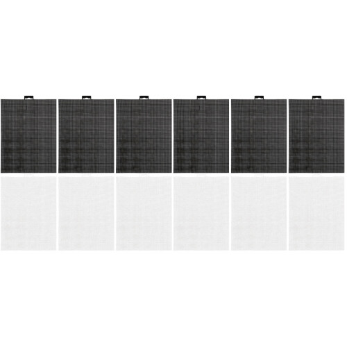 12Pcs Multi Plastic Grid Mesh Sheets for DIY Sewing Embroidery Crafts 1