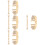 4Pcs Replaceable Watch Bands Metal Wristwatch Straps 7