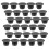 60Pièces Embouts De Guidon Noir Pour Route Protection Durable 9