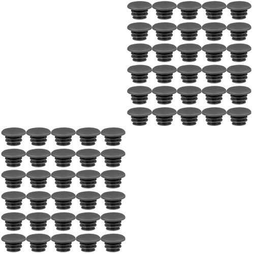 60Pièces Embouts De Guidon Noir Pour Route Protection Durable 2