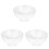 3Stk Schüssel Transparent Für Gemüse Dessert Und 2