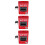 3Stk Robuste Not- Taste Rot Manuellem Reset 9
