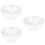 3Stk Schüssel Transparent Für Gemüse Dessert Und 7