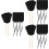 9 Ensembles Marqueurs Grattoir Arc-En-Ciel Kit À Gratter 8