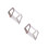 2Stk Router Ablage PVC Weiß 2-Stöckig Modem Halter 4