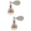 2Pièces Spray Poudre Illuminatrice Transparent Usage Corps Et 6