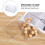 3Pièces Boîte Transparente Stockage Snacks Goûter 6