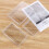 3Pièces Boîte Transparente Stockage Snacks Goûter 3