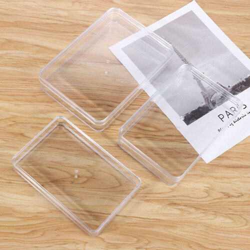 3Pièces Boîte Transparente Stockage Snacks Goûter 2