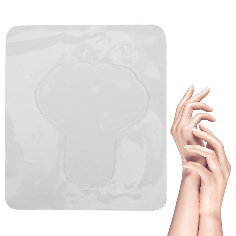 Anti Wrinkle Hand Pads Reusable Silicone Wrinkle Smoothing Transparent Overnight Treatment