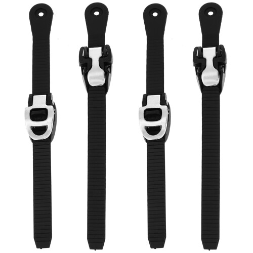 4Pièces Boucles Universelles Noires Pour De Roller 2