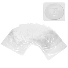 Face Mask Maker with Reusable PVC Mold, One‑Press DIY Sheet Mask Set for Home and Salon, 10pcs