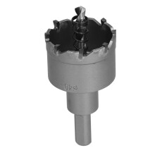 Scie-cloche à dents en carbure de tungstène 40 mm robuste argentée