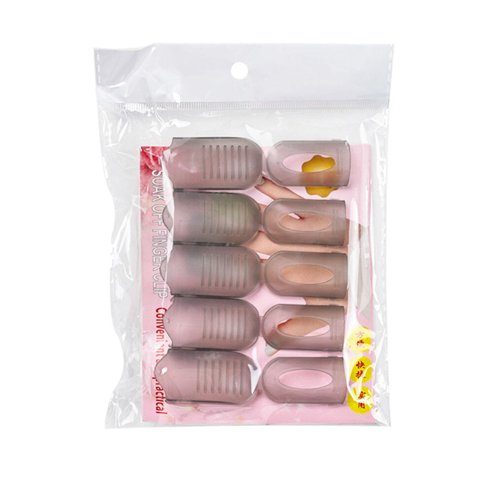 Nail Polish Remover Clips Set for Gel Polish Soak Off, Reusable Manicure Clips, 5 Pcs