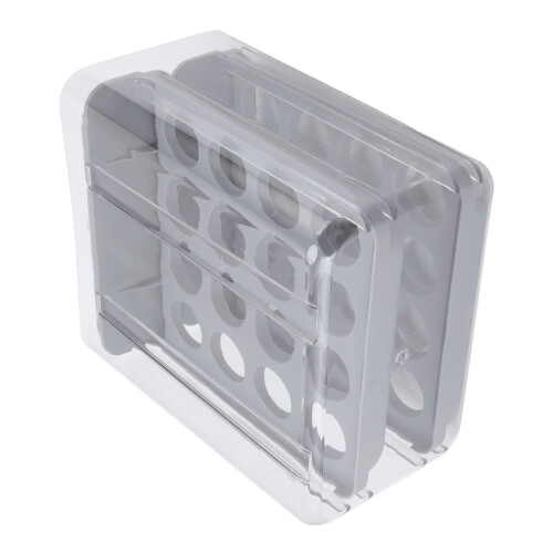 Eierschublade Doppellagig Transparent 32 Eier 1