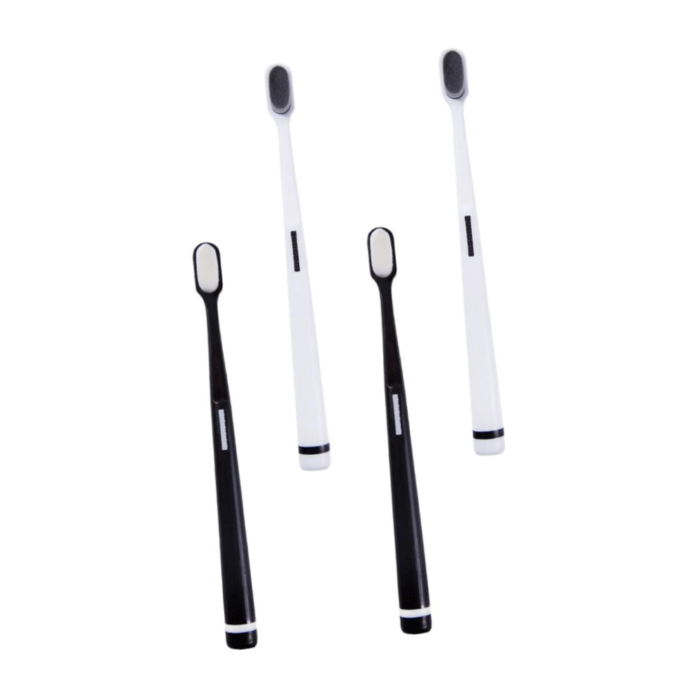 Soft Bristle Toothbrush 4pcs for Sensitive Gums Extra Gentle Manual Oral Care for Adults Travel
