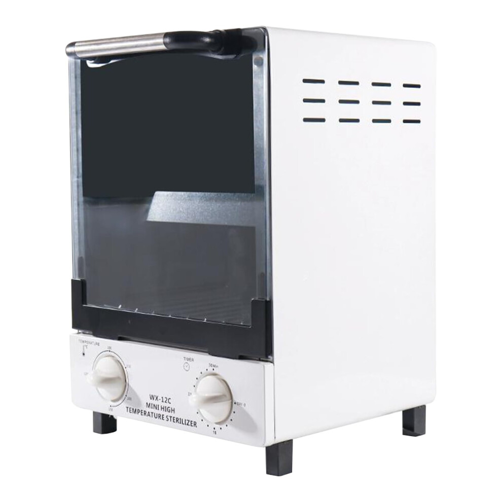 12L Nail Tools High Temperature Cleaning Box, 1000W with 2 Trays, 4 temp controls