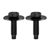 20pcs Automotive Splash Shield Bolts M6 Hex Head with Washers, Fender and Bumper Fastener Set