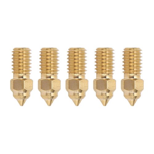 Ακροφύσιο εκτυπωτή Brass3D με ομαλή εξώθηση και αντοχή σε υψηλή θερμοκρασία,