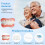 Natural Looking Dentures Set for Adults, Removable False Teeth with Quick Custom Fit Upper and Lower 5