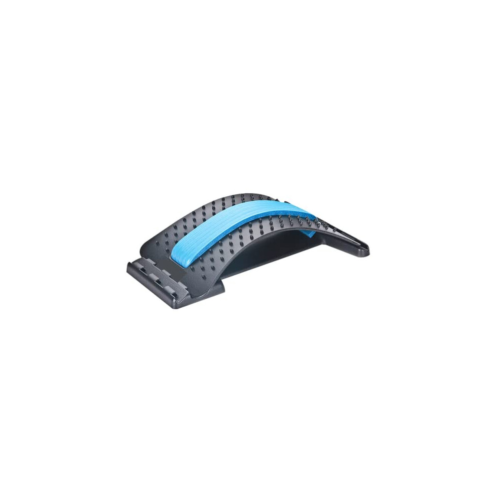 Adjustable Back Stretcher with MultiLevel Lumbar Support for Spine Alignment and Pain Relief