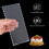 4 Pcs Acrylic Cake Scraper Set with 7 Texture Patterns, Buttercream Smoother for Tall Cakes 3