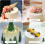 4 Pcs Acrylic Cake Scraper Set with 7 Texture Patterns, Buttercream Smoother for Tall Cakes 4