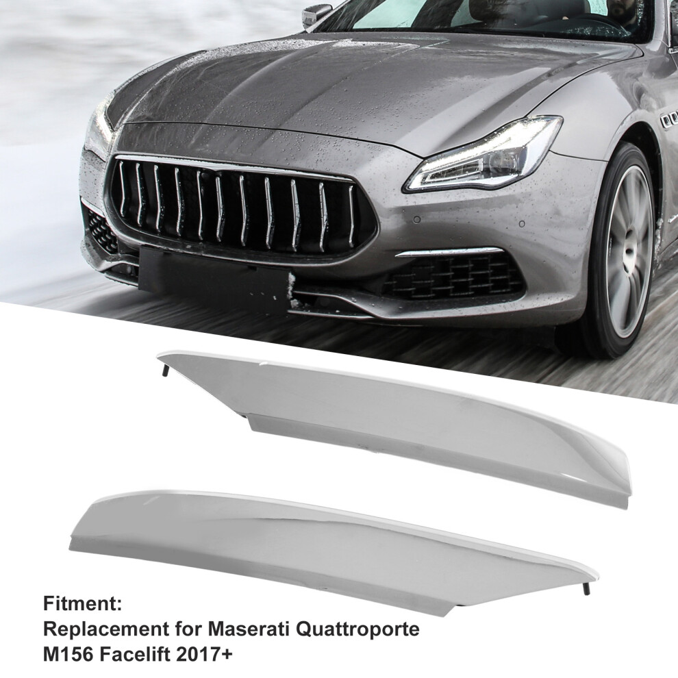 Oem Style Chrome Bumper Trim For Quattroporte 7055741011429
