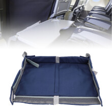Faltbarer Reisetablettdeckel, Marineblau, 39x27x6cm, Polyester