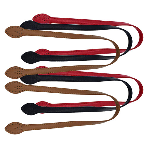 24Stk PU Leder Taschengriffe Schultergurte 1