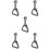 5Pièces Poignées Bus En ABS Gris, Installation Facile 10