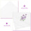Mouchoir en coton et fleurs brodées 8