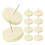 10Ensemble Socle Bois Beige Porte- Feutrine Support DIY 1