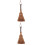 2Pièces Balais Mini Paume Marron Multifonction Nettoyage Maison 6