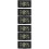 6Ensembles Tableau De Bord Noires Horloges Auto Digitales 8