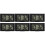 6Ensembles Tableau De Bord Noires Horloges Auto Digitales 4