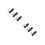 6Pièces Support Clips Noir Pour Réflecteur Usage Domestique Sécurisé 4
