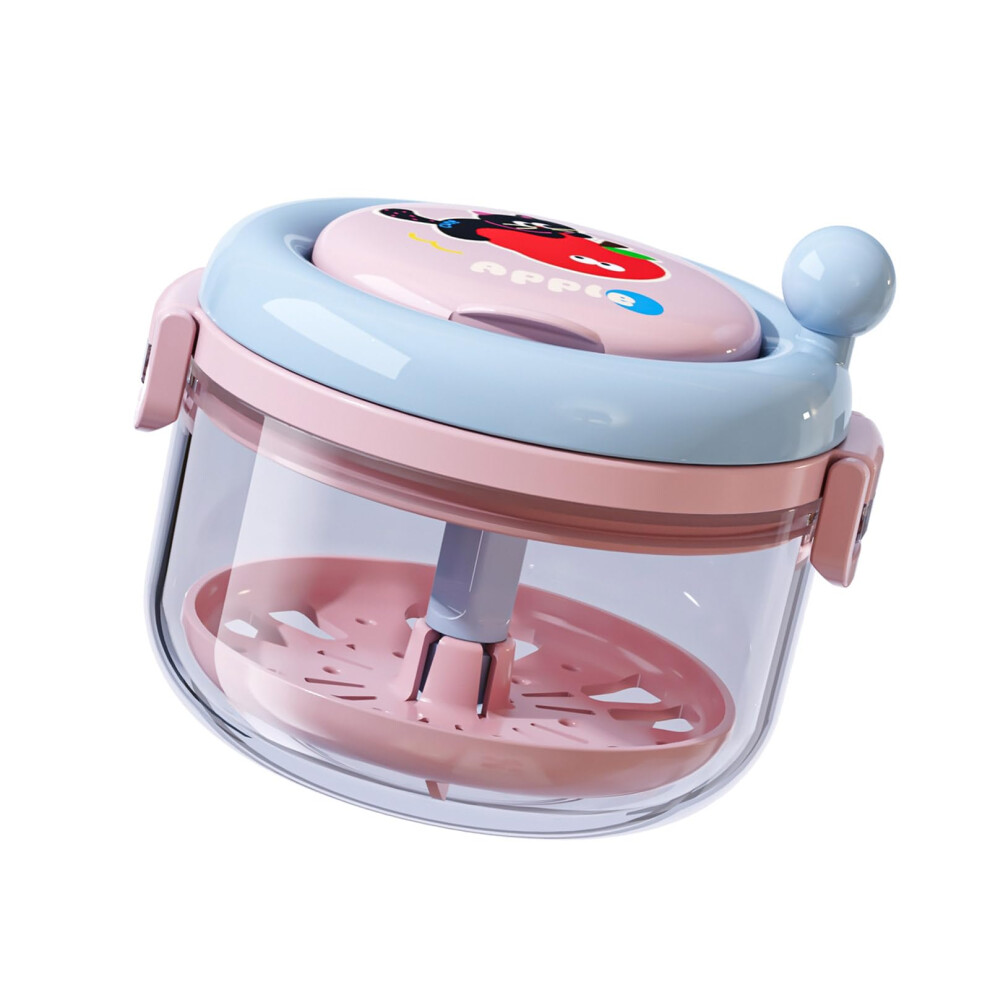 Retainer Cleaner and Denture Cleaning Case with Dual Compartment Storage Travel Size ABS