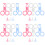 24Pièces Accessoires Lentilles Clips Usage Coloré 7