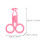24Pièces Accessoires Lentilles Clips Usage Coloré 11