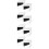 64Paires Fixations Adhésives Multi-Usages Rubans Assortis DIY 8