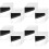 64Paires Fixations Adhésives Multi-Usages Rubans Assortis DIY 5