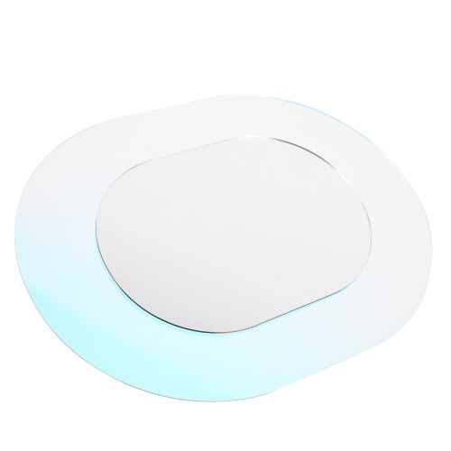 3Pcs Quality Acrylic Oval Wall Mirror for Bedroom Bathroom Use
