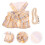 3Pcs Rabbit Bow Harness And Leash Set For Small Pets 8