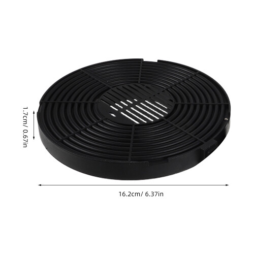 Zwarte ABS Vogelbad Verwarming Met Energiebesparing 1