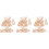 3Pcs Rabbit Bow Harness And Leash Set For Small Pets 4