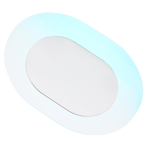 3Pcs Quality Acrylic Oval Wall Mirror for Bedroom Bathroom Use 1
