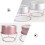4Pcs Alloy Bread Cooling Rack Rose Gold for Home Bakery Use 6